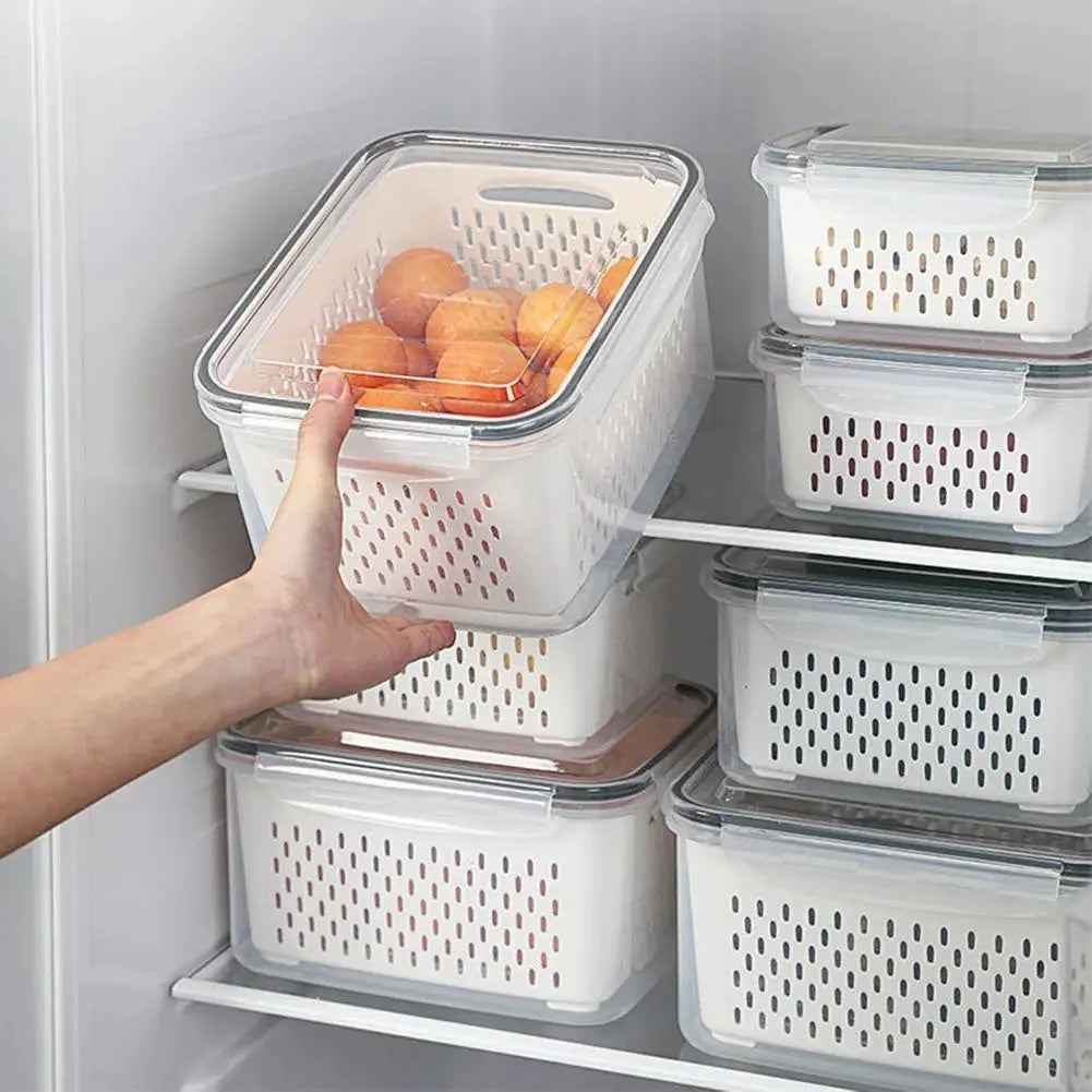 Modern Living™ Drainable Refrigerator Storage Box