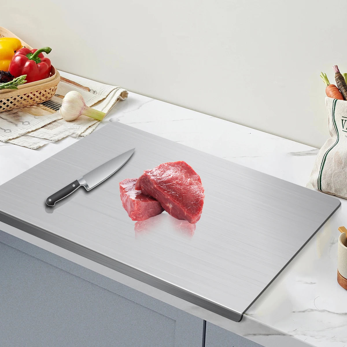 Modern Living™ Stainless Steel Prep Board